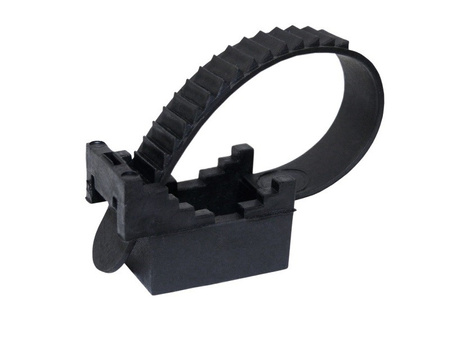 100szt. Uchwyt paskowy UP 30 UV czarny E-P 12.12