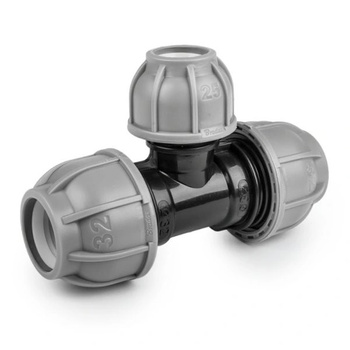 Trójnik do rur PE 32 / 20 / 32 mm PN10 BRADAS DSRA10T3220