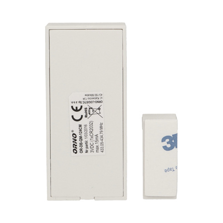 Czujnik magnetyczny. do dzwonków z serii LOGICO OR-DB-QM-124CM