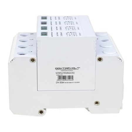 Ogranicznik przepięć ochronnik 4P 20-50kA AC T1/T2 Doktorvolt DV-5064