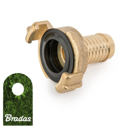 Złącze kłowe GEKA 1" złącze choinkowe 25mm MOSIĄDZ BRADAS BR-GK104