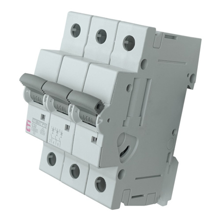 Wyłącznik nadprądowy 3P C32 10kA bezpiecznik 3-fazowy Typ S VDE ETI 273231109