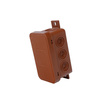 Puszka natynkowa 80x45x41mm 8 wlotów IP54 ViPlast 038-02