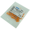 Końcówka tulejkowa izolowana 0,5/8mm 100 sztuk E0508
