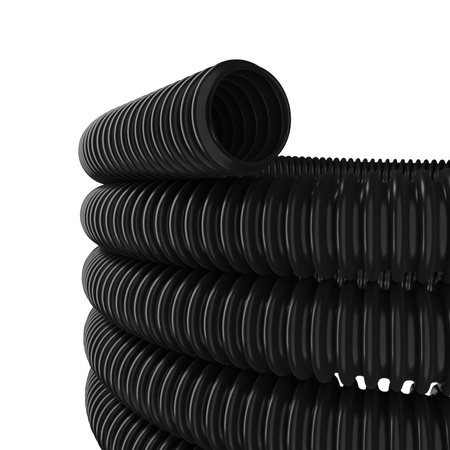 Rura spiralna GUS 20 mm czarna 30 m peszel OLGFE20
