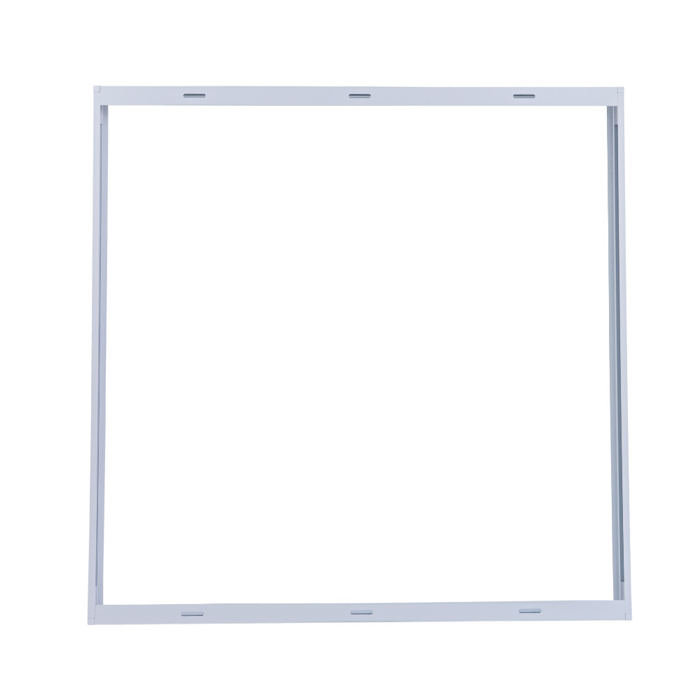 Montagerahmen für LED-Panel 60x60 weiß Aluminium 3967