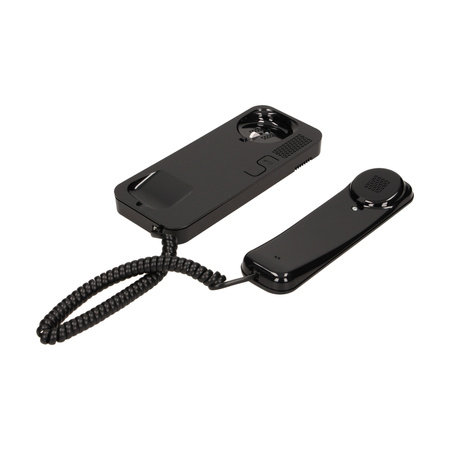 Unifon wielolokatorski do instalacji cyfrowych SMART D. CYFRAL. czarny SMART-D CZARNY