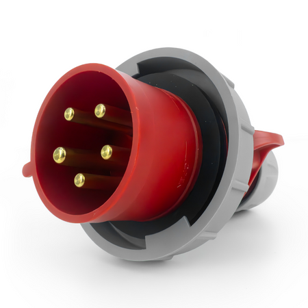 Wtyczka przenośna CEE SHARK 32A 3P+Z+N 400V 50/60Hz 6H IP67 0252-6