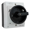 Rozłącznik trójfazowy łącznik krzywkowy 3x20A 4kW w obudowie szarej IP65 XBS MX-320P