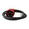 2m Przewód przyłączeniowy z wtyczką 32A/5P kabel 5x4mm² DV-2947-PP32