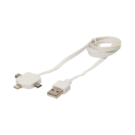 Ładowarka Power USB Cabel 3w1 9002/UC80CN