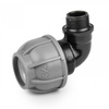 Kolanko do rur PE 50mm 90° z gwintem zewnętrznym 6/4" PN10 DSRA10K50M64