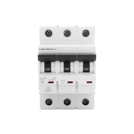 Wyłącznik nadprądowy MCB 6kA 3P 16A VDE C16A Doktorvolt DV-2922