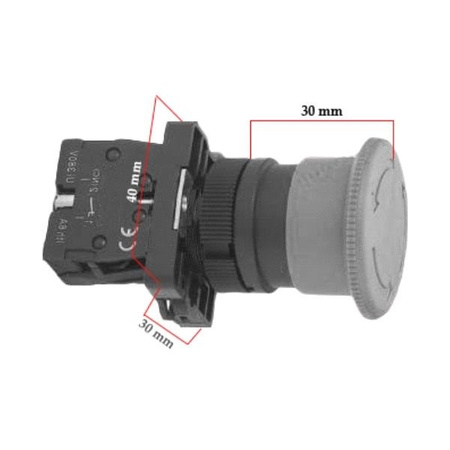 Przycisk bezpieczeństwa wyłącznik grzybek XBS NG22-ES542