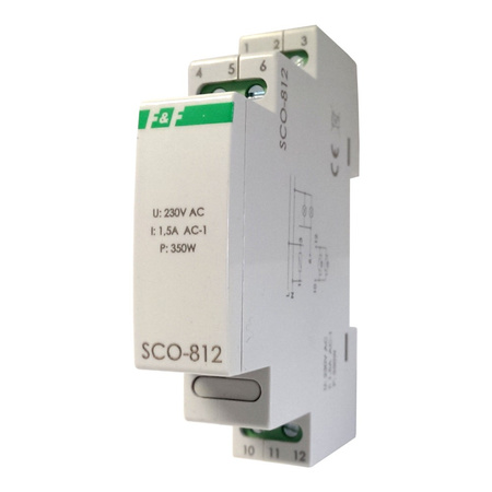 Ściemniacz oświetlenia z pamięcią ustawień natęż. oświetl. 350W F&F SCO-812
