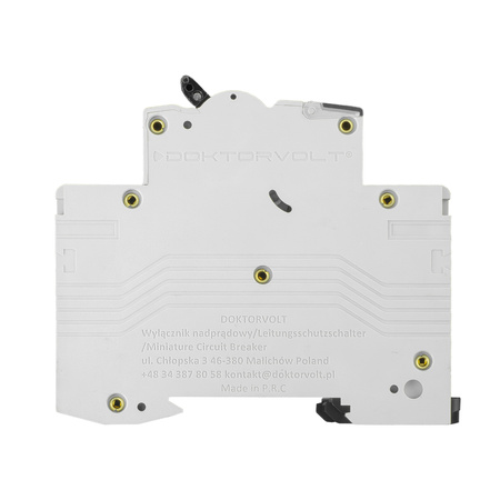 Wyłącznik nadprądowy MCB 10kA 3P 63A C63A VDE Doktorvolt DV-3943