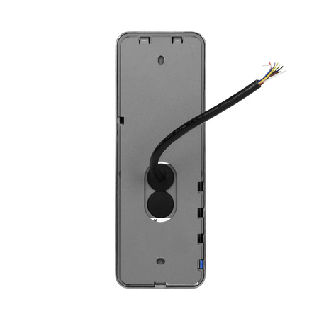 Zestaw wideodomofonowy. bezsłuchawkowy. kolor. LCD 7". menu OSD. sterowanie bramą. czarny NOVEO OR-VID-EX-1057/B