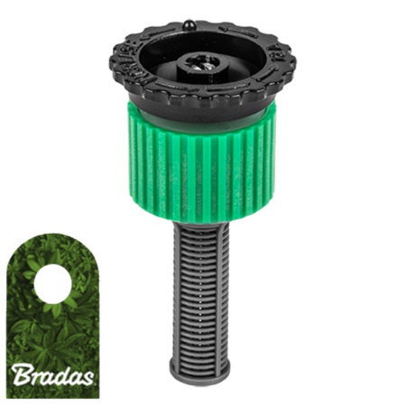 Dysza do zraszaczy regulowana 0-360 stopni promień 4m Bradas DSZW-1912L