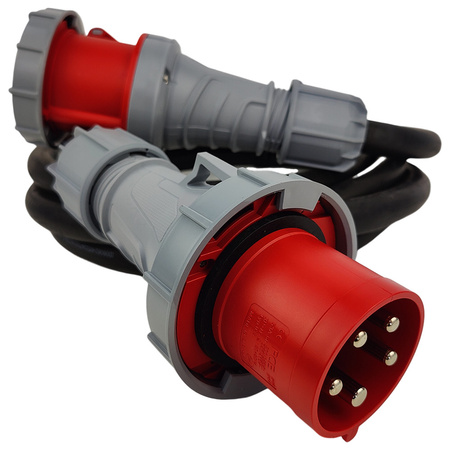 Przedłużacz 10m siłowy 63A/5P IP67 CEE 400V 5x16 mm2 Doktorvolt® DV-4759-CEE-63