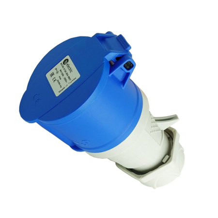 Gniazdo przenośne kempingowe CEE 3P 32A IP44 230V 7676