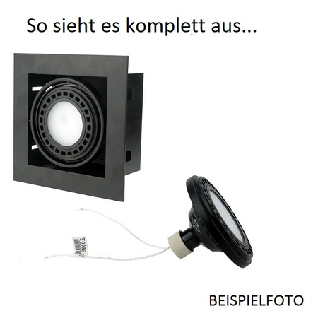 GTV Oprawa sufitowa PIREO I podtynk czarna 8287 OP-PIREO OP-PIREO1-20