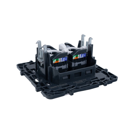 Gniazdo podwójne RJ45 863160