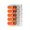 Złączka instalacyjna zaciskowa 5-przewodowa na dowolny przewód 0.2-4mm2 IEC 450V/32A 10 szt. OR-SZ-8005/5/10