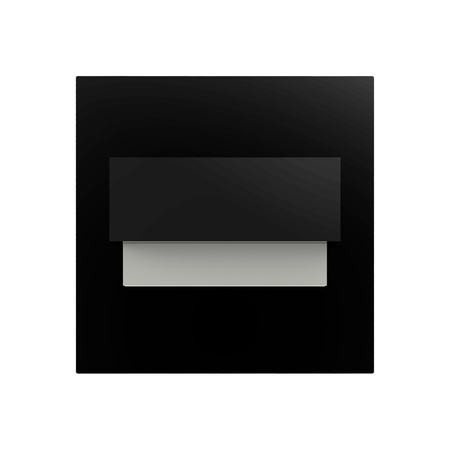 TRACO LED 1.5W. oprawa schodowa podtynkowa. 12VDC. 30lm. 6000K. czarny. innowacyjny sposób montażu OR-OS-6165L6/B