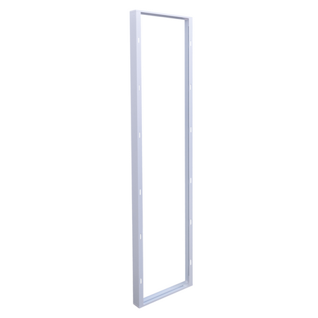 Ramka montażowa do panelu LED 120x30 biała aluminium C71-RNT123-WH-ECO