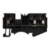 Złączka szynowa 4mm2 1P 3-przewodowa zacisk push-in czarna DS4-TW-01P-13-00A(H)