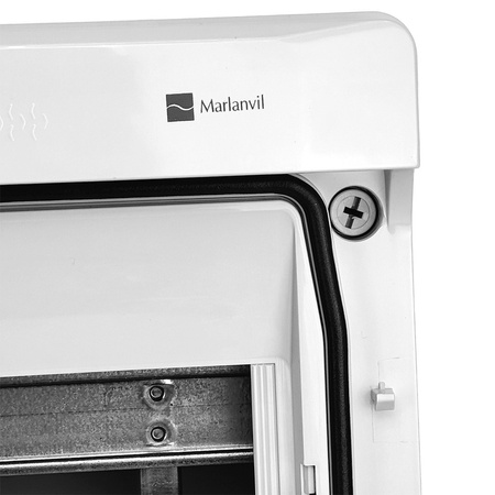 Rozdzielnica natynkowa HIGHT IP65 54 modułowa transparentne drzwi M-L 3x18 940.54