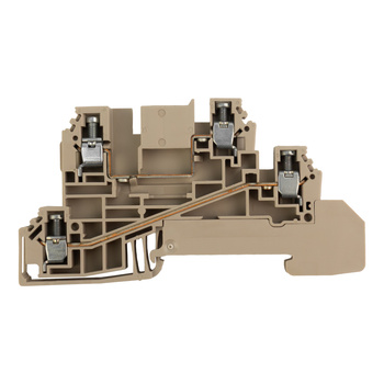 Złączka szynowa 2-poziomowy Zacisk modułowy 2.5 mm² 400V na szynę DIN zacisk śrubowy modułowa 24A WDL 2.5/L/L WEIDMÜLLER 1030300000