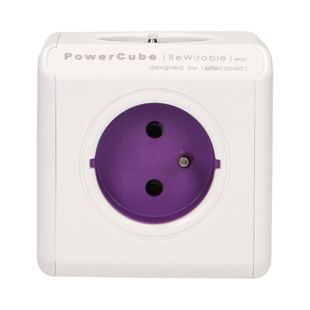 Rozgałęźnik Power Cube ReWirable + 4 wtyczki podróżne 1820/FRRW4P