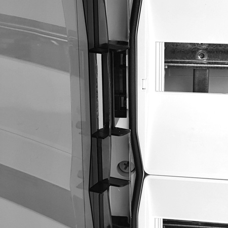 Rozdzielnica natynkowa HIGHT IP65 54 modułowa transparentne drzwi M-L 3x18 940.54