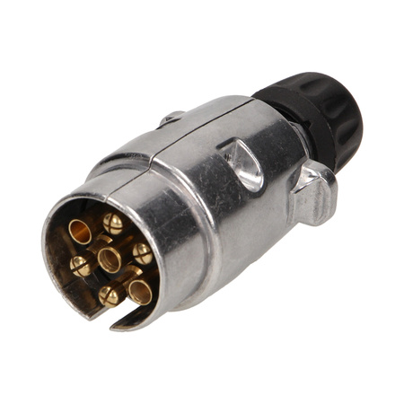 Wtyczka przyczepy. aluminiowa 7 pinów. 12/24V OR-AE-1385