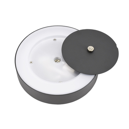 Oprawa elewacyjna LED okrągła zewnętrzna 10W 4000K IP65 BEMKO C25-EL2-R-010GR-4K