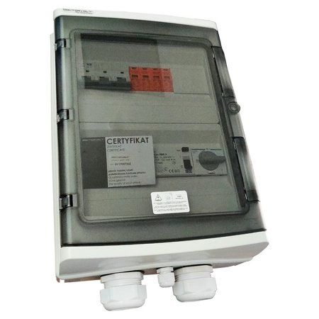 Rozdzielnica fotowoltaiczna solarna ogranicznik AC 80A 24-modułowa Doktorvolt DV-1394-FOT-AC