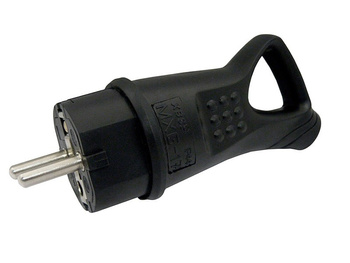 Wtyczka gumowa 16A 230V IP44 UniSchuko XBS MXG-17