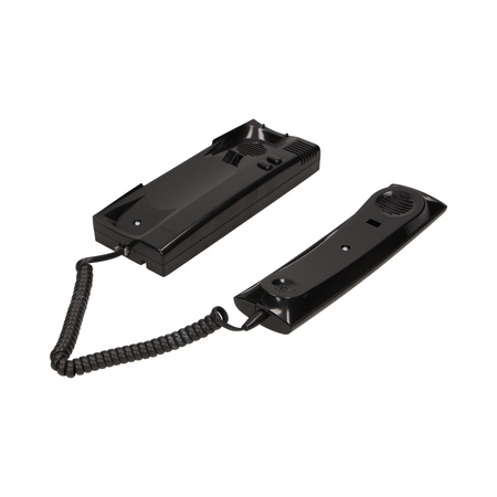 Unifon wielolokatorski do instalacji 4.5.6 żyłowych WEKTA. czarny TK-6-CZ