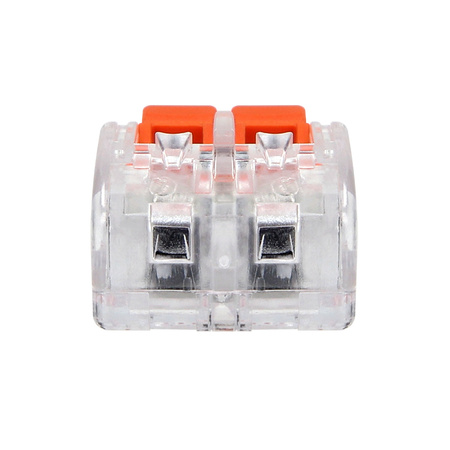 Złączka instalacyjna zaciskowa 2-przewodowa na dowolny przewód 0.2-4mm2 IEC 450V/32A 100 szt. OR-SZ-8005/2/100