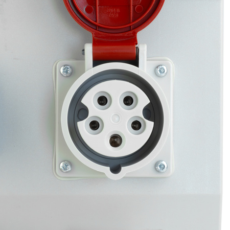 Rozdzielnica budowlana eXT-S/FI z zabezpieczeniami 63A 32A 16A 2x230V Mennekes Doktorvolt