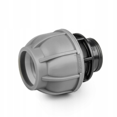 Łącznik do rur PE 25mm złączka z gwintem zewnętrznym 3/4" PN10 DSRA10L25M34