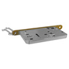 Zamek do drzwi łazienki wpuszczany wkład prawy/lewy 72/60 DV-6375-ZA-WC-P
