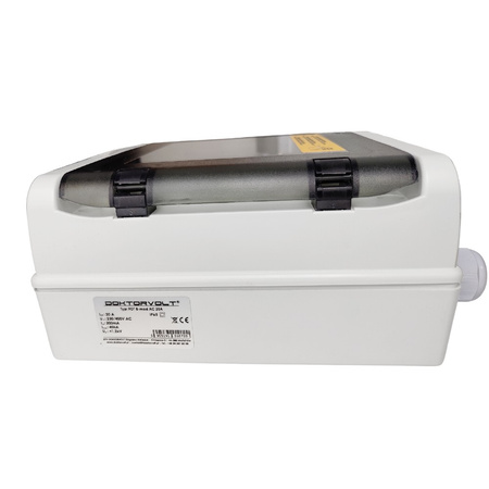 Doktorvolt Rozdzielnica PV Fotowoltaiczna Solarna AC SIEMENS 1F C20A 25A 300mA T1 T2 DV-0720-FOT
