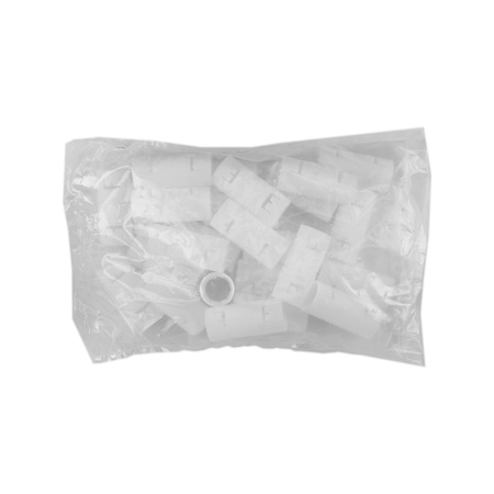 F-tronic Złączka do rur karbowanych M20 przezroczysta 1 sztuka mufa 7400032