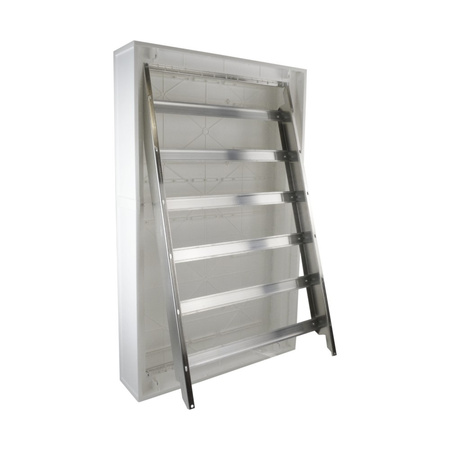 Rozdzielnica podtynkowa DARP-144 144 modułowa 6x24 IP54 z aluminiowymi drzwiami E-P 9.624