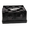 Puszka natynkowa IP55 ViPlast Czarna 86x86x40mm VP-02 002-05