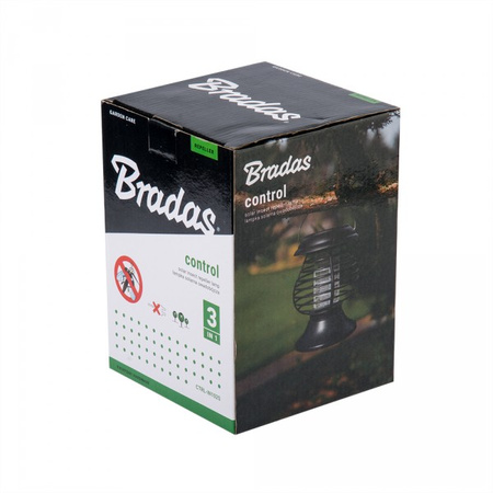 Lampka owadobójcza UV Solarna Na komary LED Uchwyt Bradas CTRL-IN102S