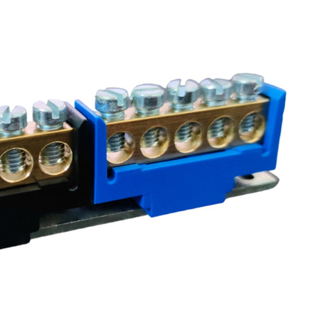 Listwa zaciskowa 4-modułowa 4M PE+N 2x 5P Marlanvil 1006.04.I