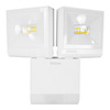 Podwójny Reflektor LED 2x10W z czujnikiem ruchu IP55 4000K THELEDA S20 WH TH-N TH-1020923